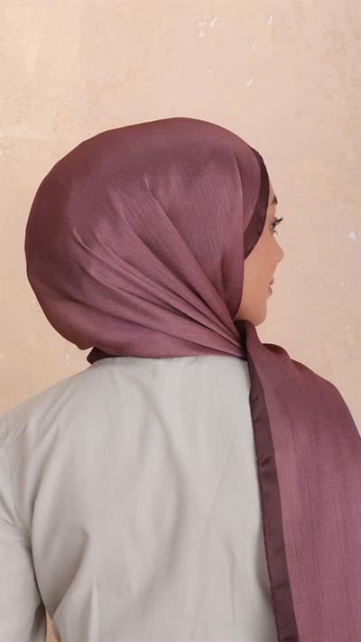 Locella İdol İpek Şal Koyu Pembe-27