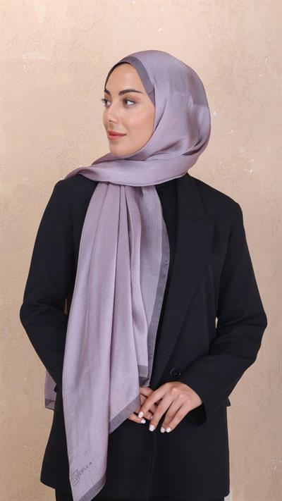 Locella İdol İpek Şal Leylak-21