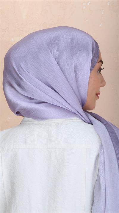 Locella İdol İpek Şal Lila-22