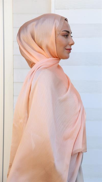 Locella İdol İpek Şal Orange-45
