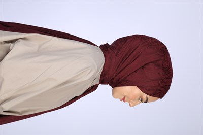 Locella Jakar Şal bordo