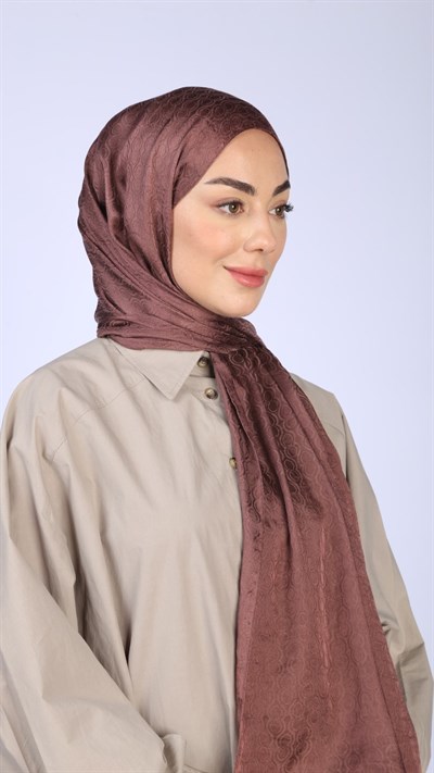 Locella Jakar Şal Gül Kurusu