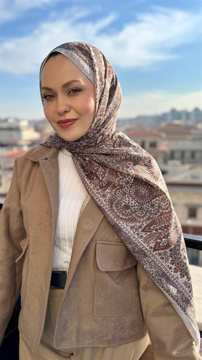 Locella Koza Pamuk Şal-4106