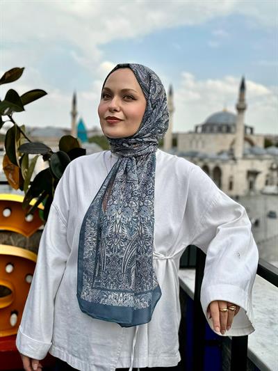 Locella Koza Pamuk Şal-4098