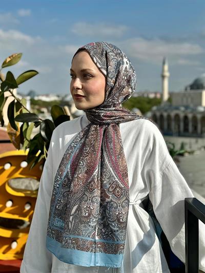 Locella Koza Pamuk Şal-4098