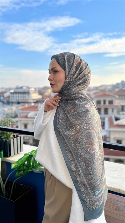 Locella Koza Pamuk Şal-4106
