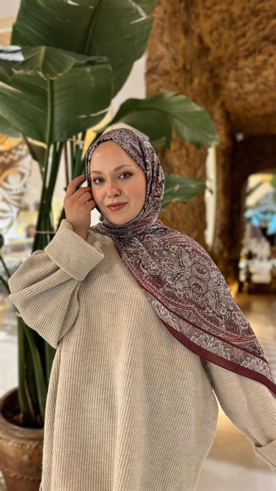 Locella Koza Pamuk Şal-4098