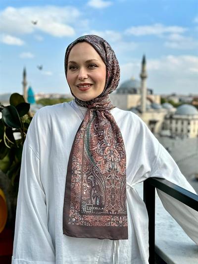 Locella Koza Pamuk Şal-4098