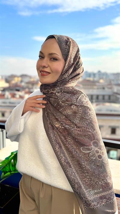 Locella Koza Pamuk Şal-4106