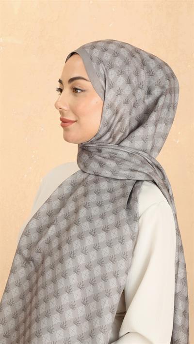 Locella Koza Pamuk Şal Açık Vizon