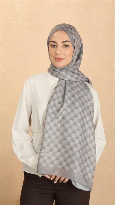 Locella Koza Pamuk Şal Açık Vizon