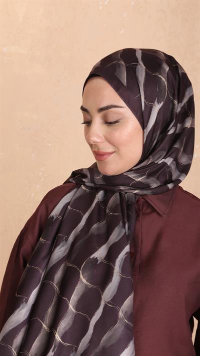 Locella Koza Pamuk Şal Acı Kahve