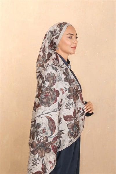 Locella Koza Pamuk Şal Bej