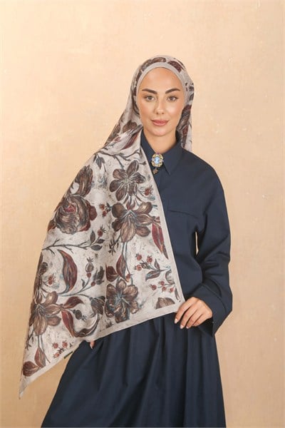 Locella Koza Pamuk Şal Bej