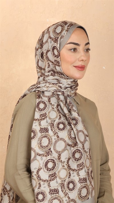 Locella Koza Pamuk Şal Bej