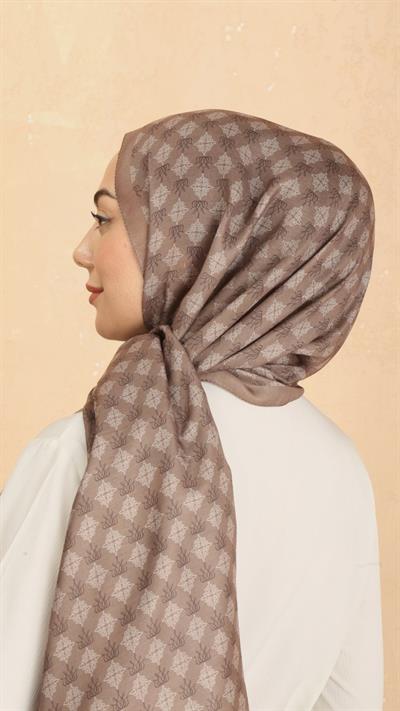 Locella Koza Pamuk Şal Camel