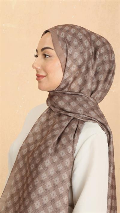 Locella Koza Pamuk Şal Camel