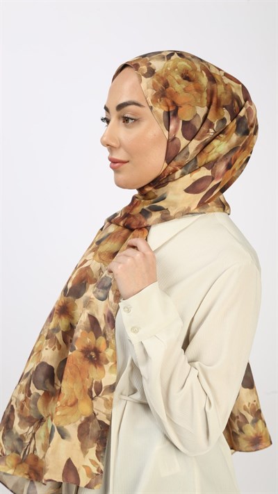 Locella Koza Pamuk Şal Çok Renkli