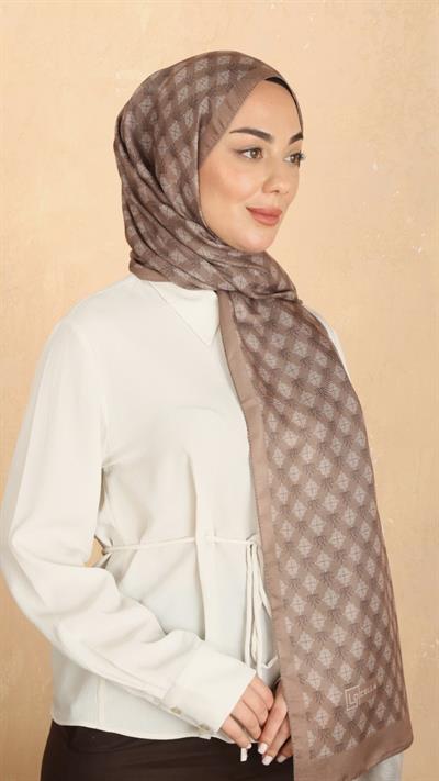 Locella Koza Pamuk Şal Camel