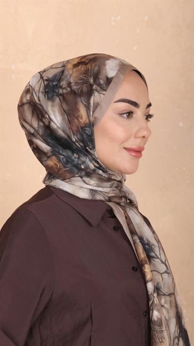 Locella Koza Pamuk Şal Camel