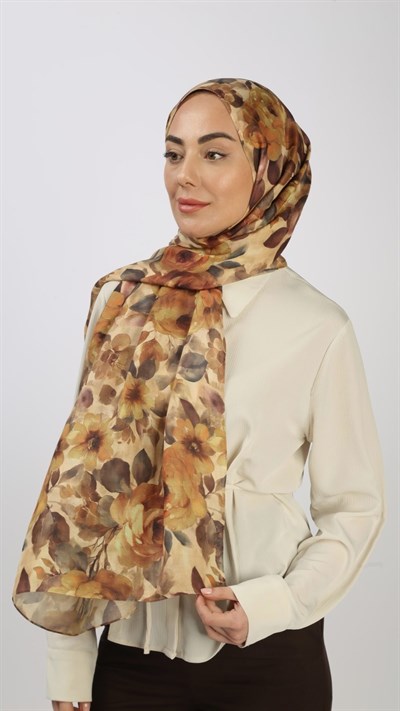 Locella Koza Pamuk Şal Çok Renkli