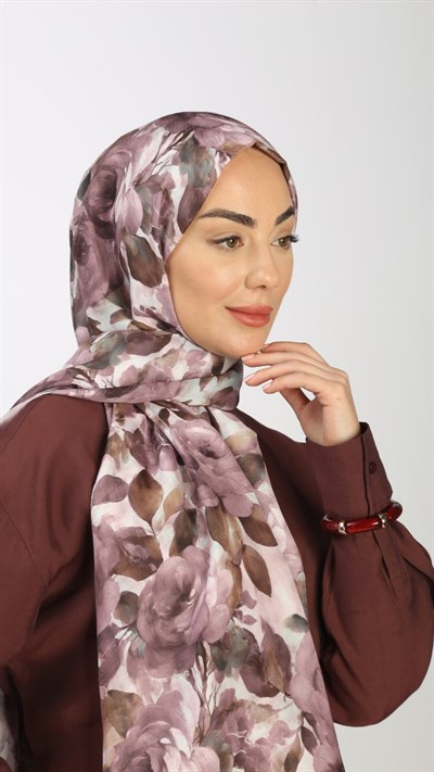 Locella Koza Pamuk Şal Gül Pembe