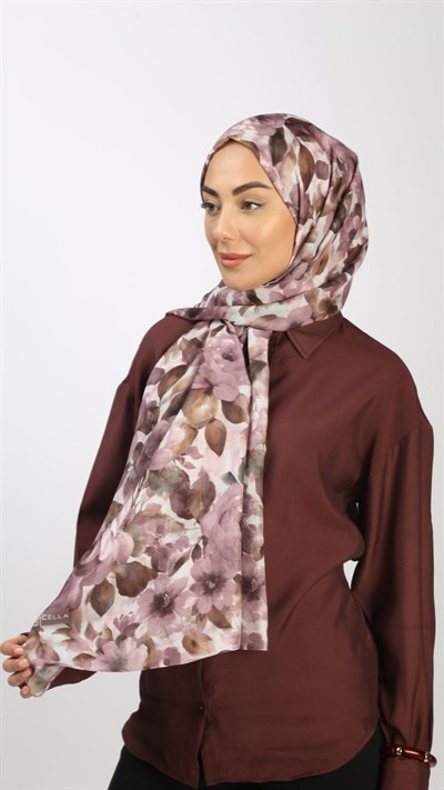 Locella Koza Pamuk Şal Gül Pembe