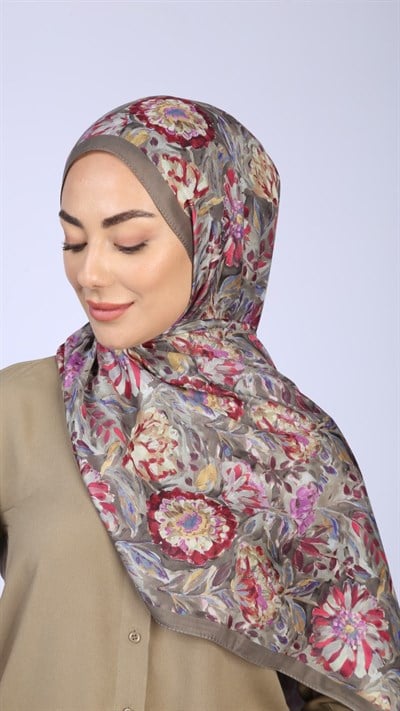 Locella Koza Pamuk Şal Haki