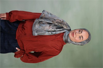 Locella Koza Pamuk Şal Ihlamur Yeşili