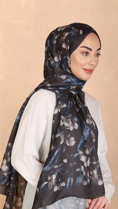 Locella Koza Pamuk Şal Kahve