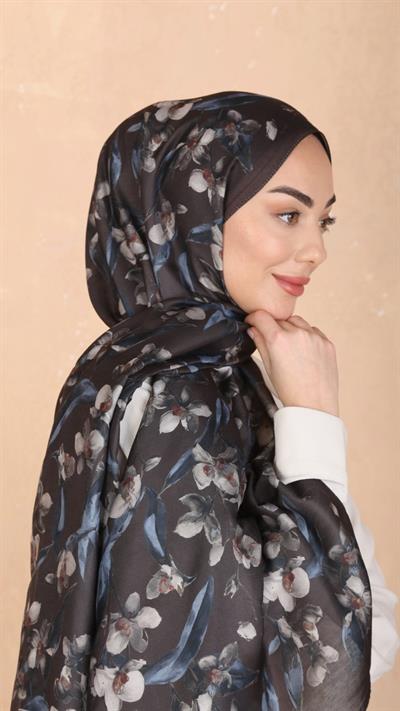 Locella Koza Pamuk Şal Kahve