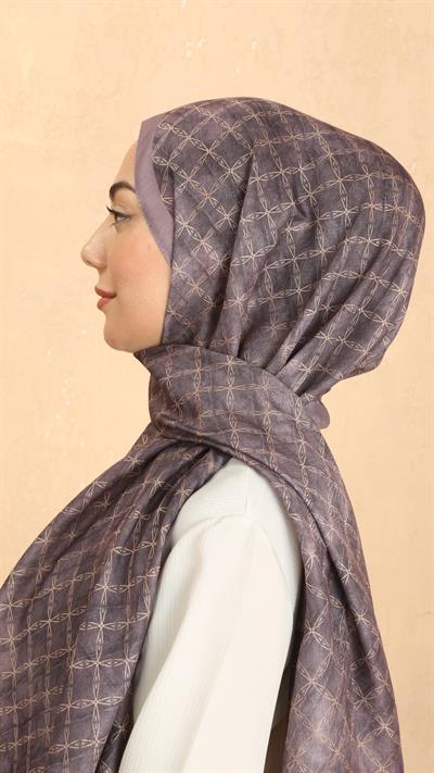 Locella Koza Pamuk Şal Kakao