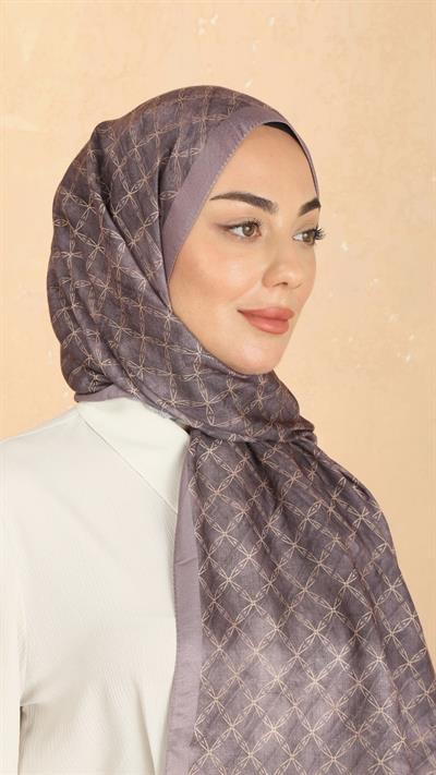 Locella Koza Pamuk Şal Kakao