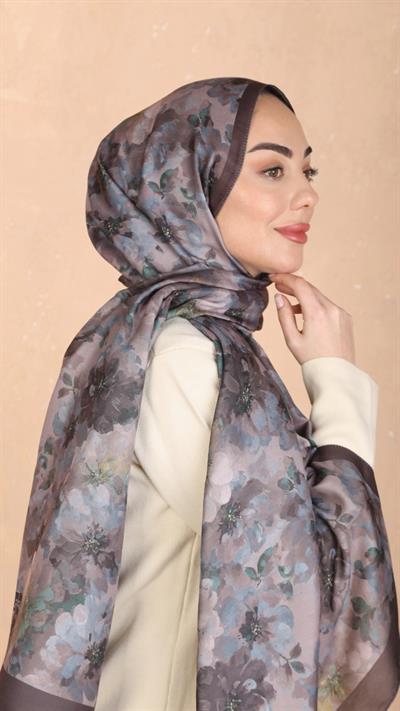 Locella Koza Pamuk Şal Kahve