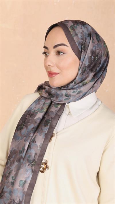 Locella Koza Pamuk Şal Kahve