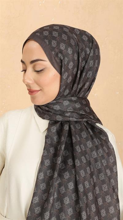 Locella Koza Pamuk Şal Kahve