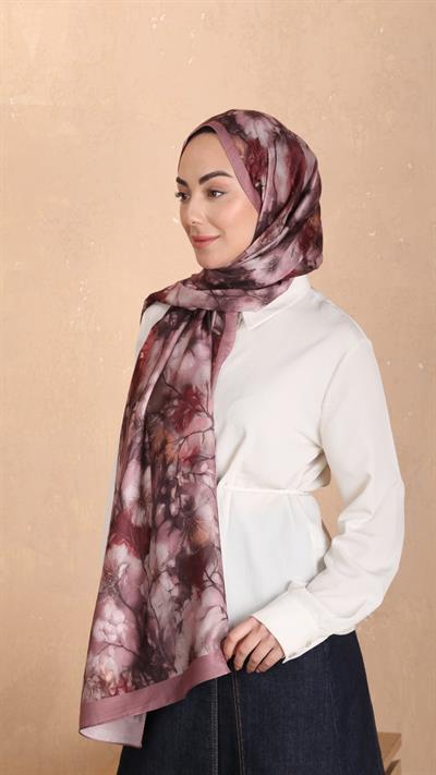 Locella Koza Pamuk Şal Pembe