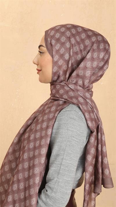 Locella Koza Pamuk Şal Pembe