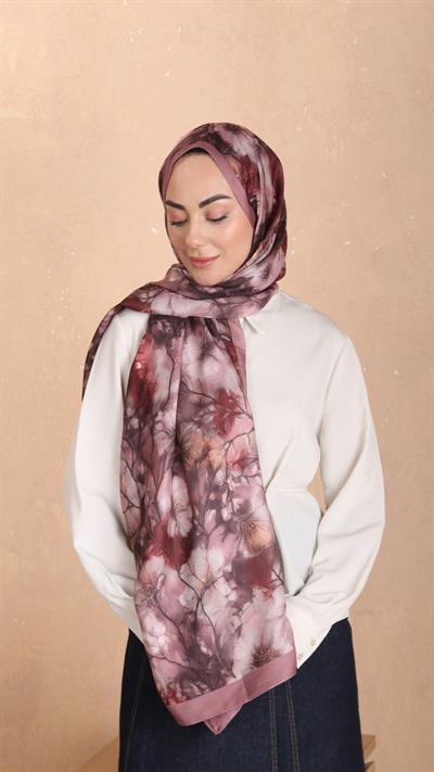 Locella Koza Pamuk Şal Pembe