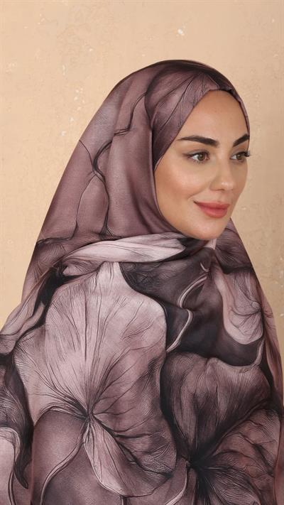 Locella Koza Pamuk Şal-Pembe-4