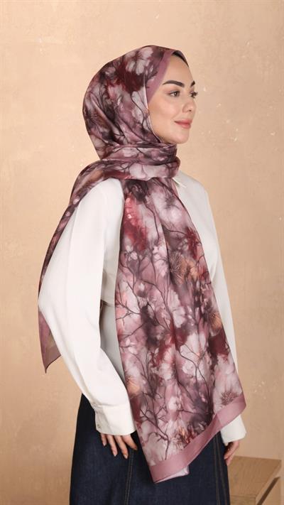 Locella Koza Pamuk Şal Pembe