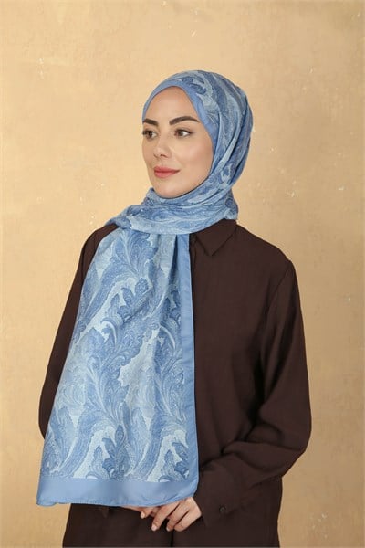 Locella Koza Pamuk Şal Saks