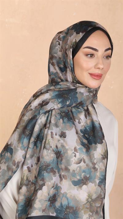 Locella Koza Pamuk Şal Siyah