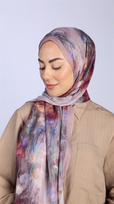 Locella Koza Pamuk Şal Soft Pembe
