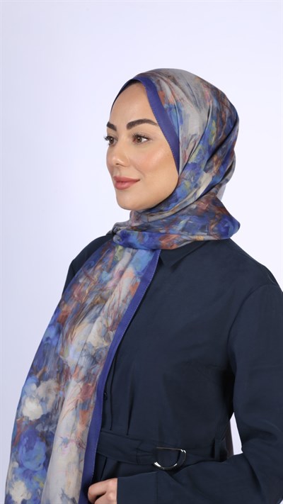 Locella Koza Pamuk Şal Saks