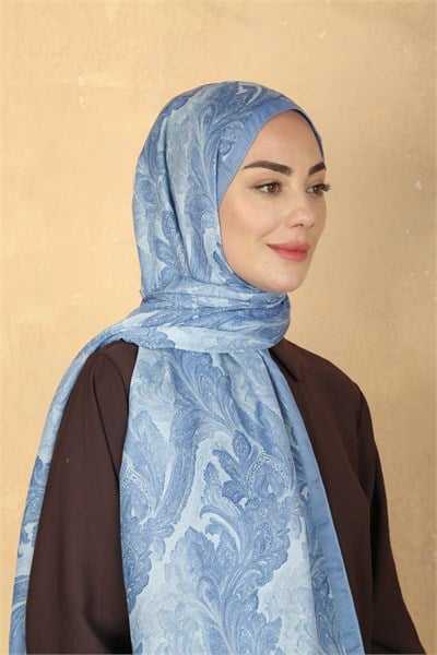 Locella Koza Pamuk Şal Saks
