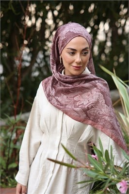 Locella Koza Pamuk Şal Tarçın