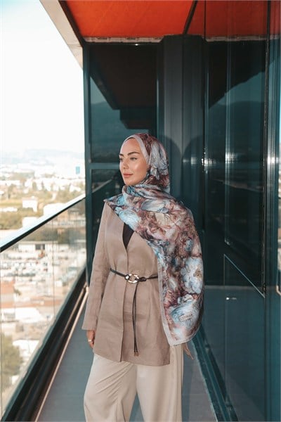 Locella Koza Pamuk Şal Taş