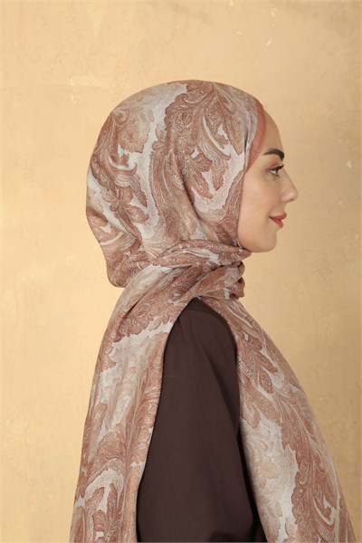 Locella Koza Pamuk Şal Taba