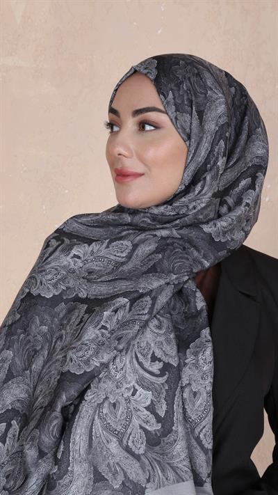 Locella Koza Pamuk Şal-Vizon-2